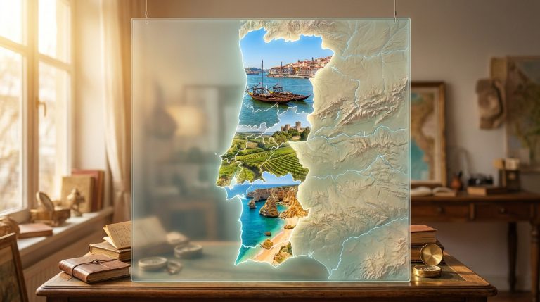 Carte du Portugal : guide complet des régions et destinations