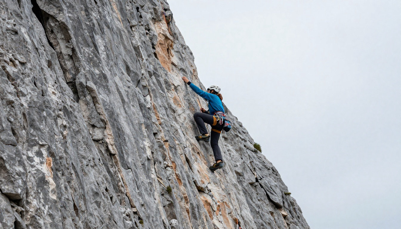 Ascension — Dompter la voie normale et ses trois cheminées