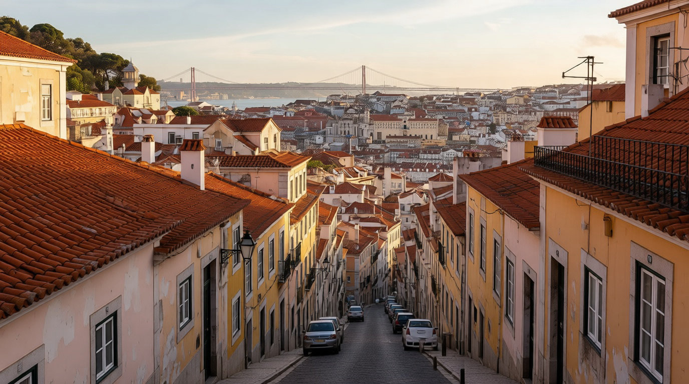 Les points de chute stratégiques sur la carte du Portugal